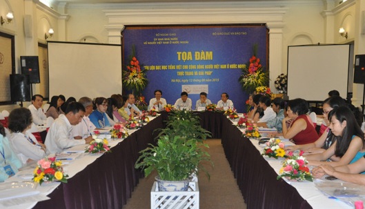 Thực trạng sử dụng tài liệu trong công tác giảng dạy tiếng Việt cho cộng đồng người Việt Nam ở nước ngoài